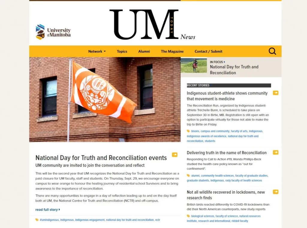 UM Today 曼尼托巴大學 今日新聞